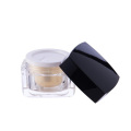 5/15/30/50ml High-grade acrylic cream jar,Square face cream jar Acrylic cosmetic bottle